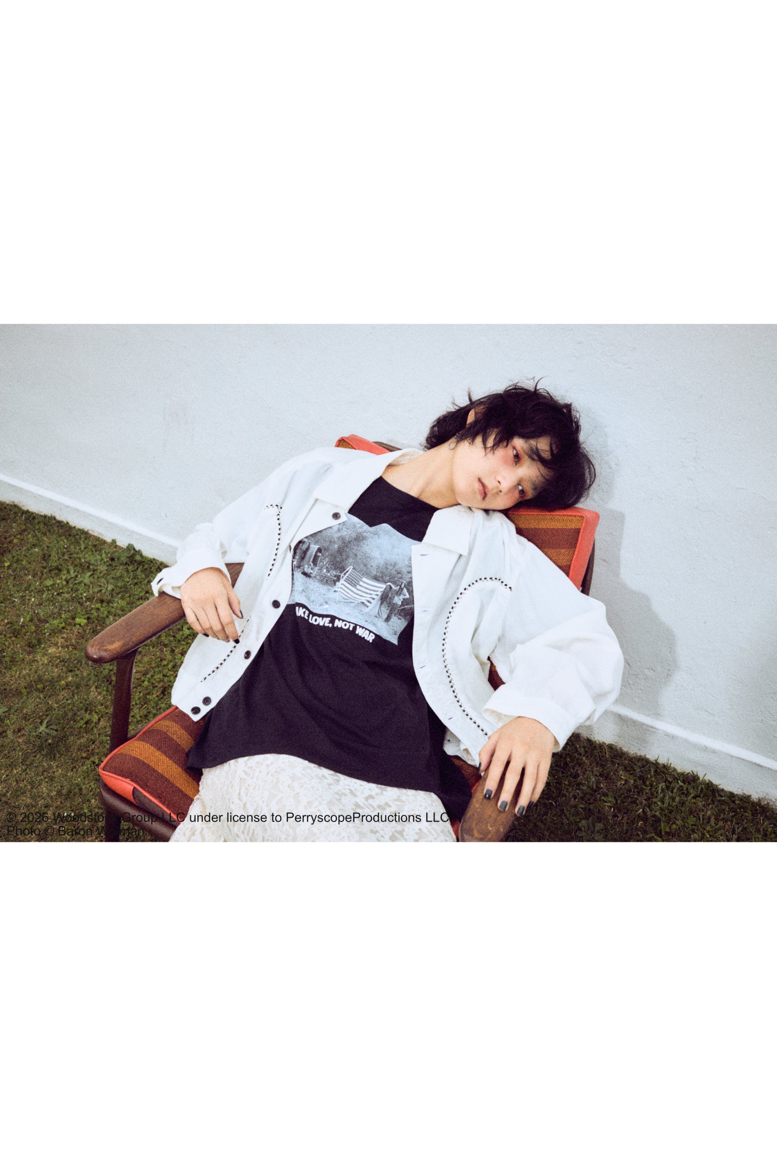 着用モデル：175cm / 着用サイズ：M