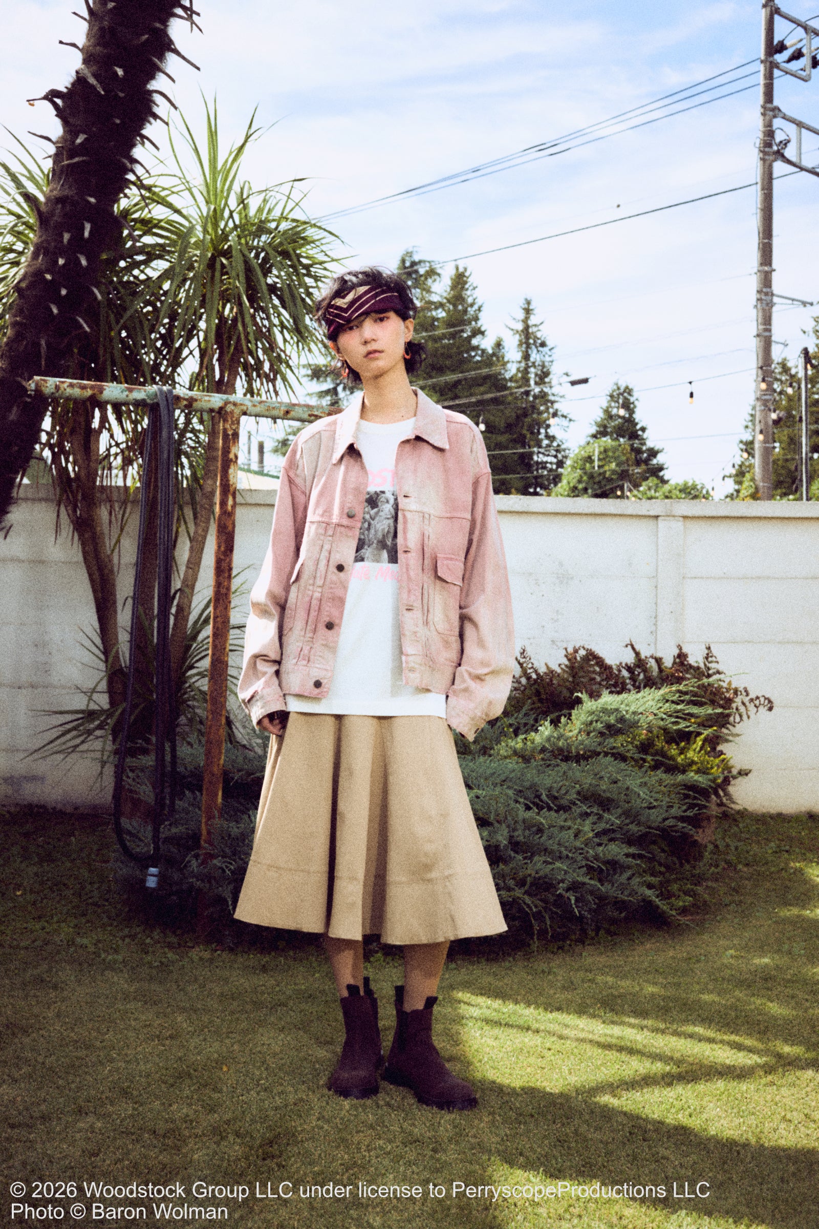 着用モデル：175cm / 着用サイズ：M