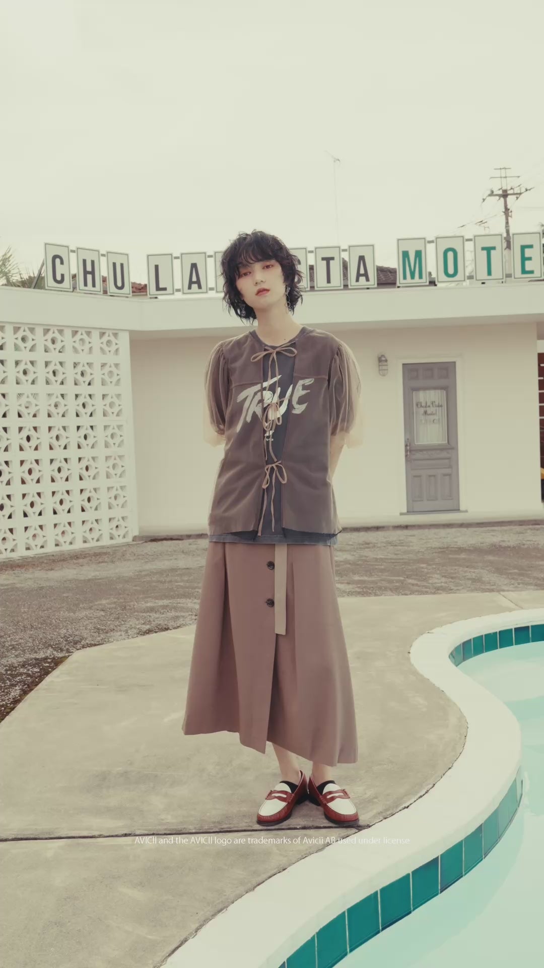 着用モデル：175cm / 着用サイズ：M